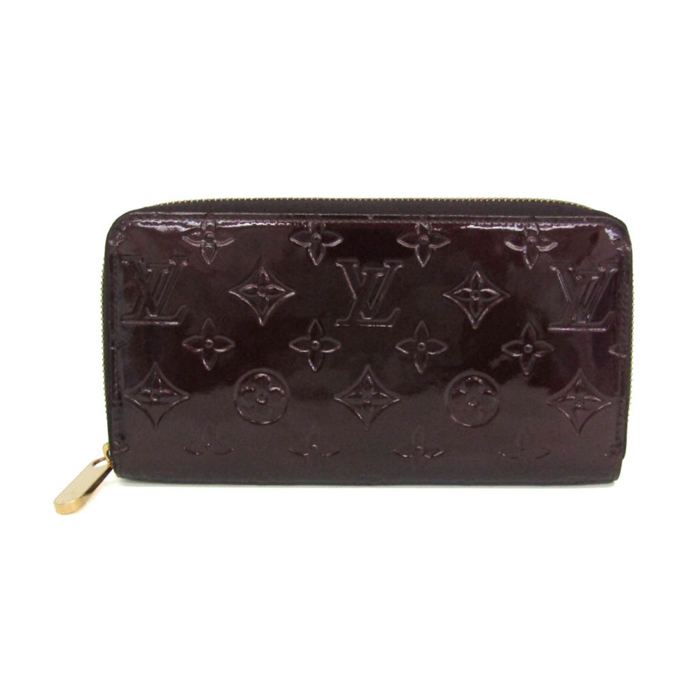 Louis Vuitton Monogram Vernis Zippy Wallet M93522 Women's Monogram Vernis Lon...